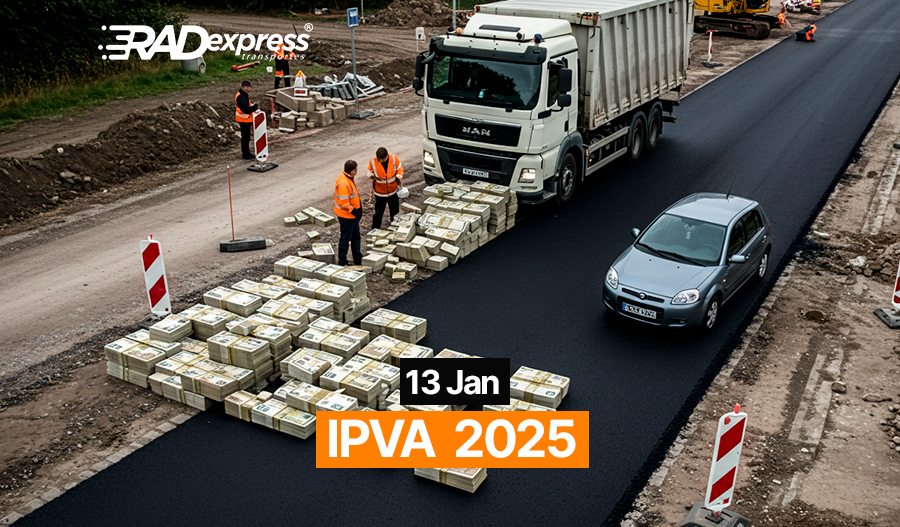 IPVA 2025 em São Paulo para caminhões e carros